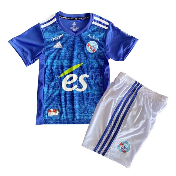 Camiseta Estrasburgo 1ª Niños 2020/21 Azul